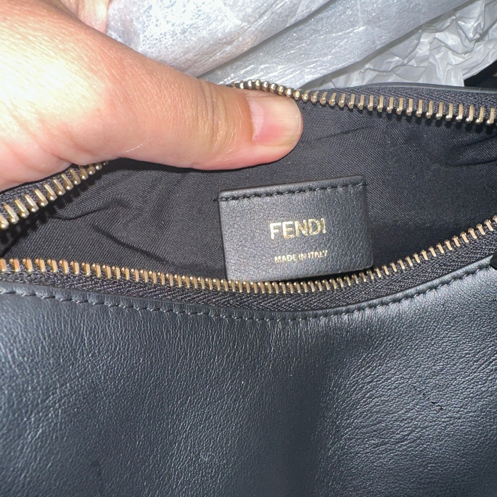 Fendi fensigraphy mini crossbody NWB black - Picture 9 of 16